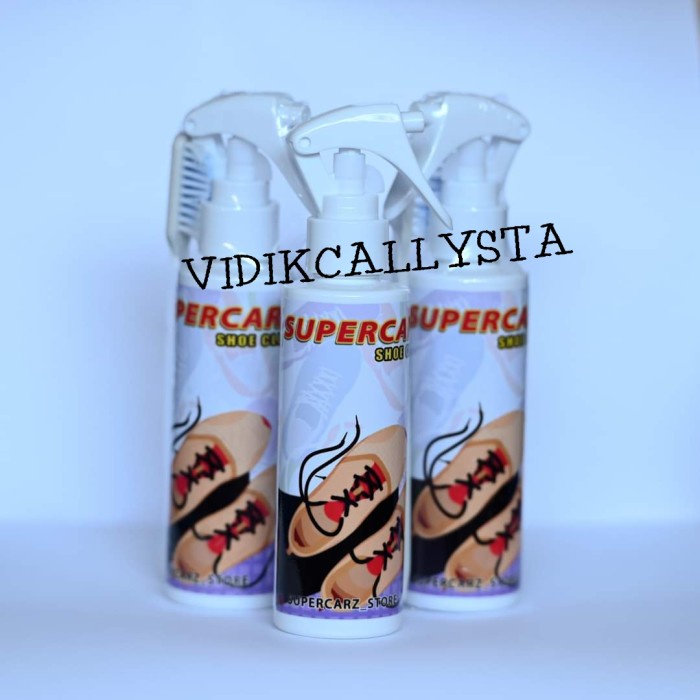 SUPERCARZ SHOE CLEANER PEMBERSIH SEPATU CUCI SEPATU CEPAT BERSIH