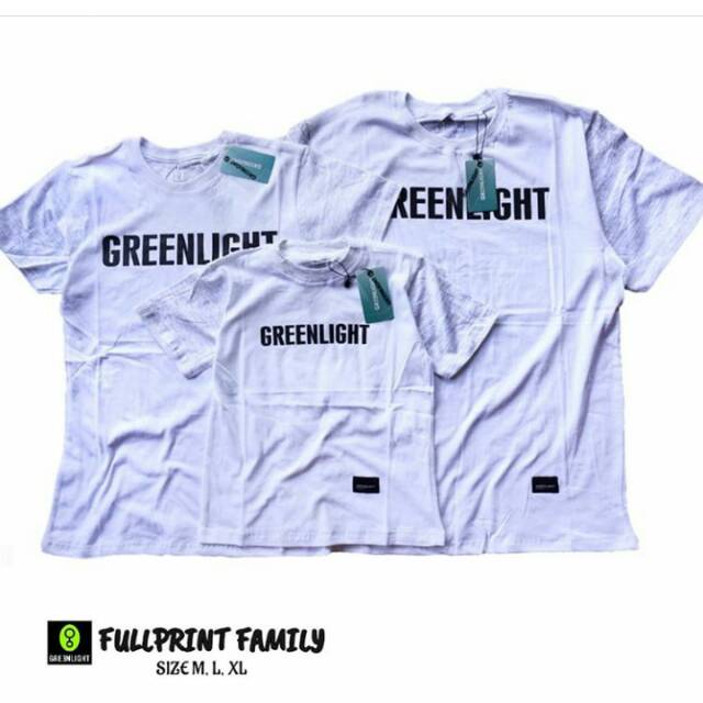 Kaos COUPLE keluarga greenlight