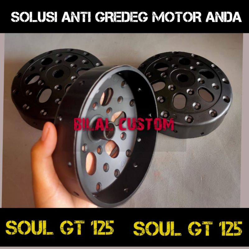 Mangkok CVT Kampas Ganda SOUL GT 125 Original Custom