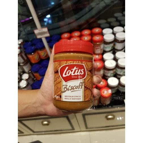 

Lotus Biscoff Speculoos Caramelized Biscuit Spread Made in Belgium