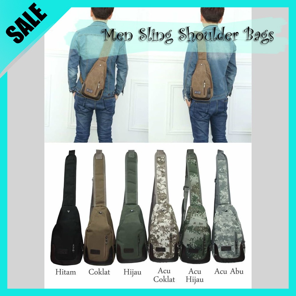 Tas Selempang Pria Bodypack Bag Tas Selempang Pria