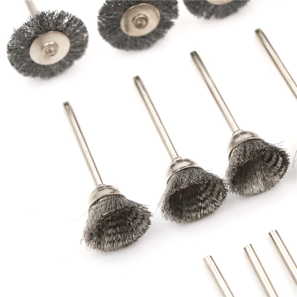 24pcs Brush Roda Kawat Kuningan Untuk Poles Elektrik
