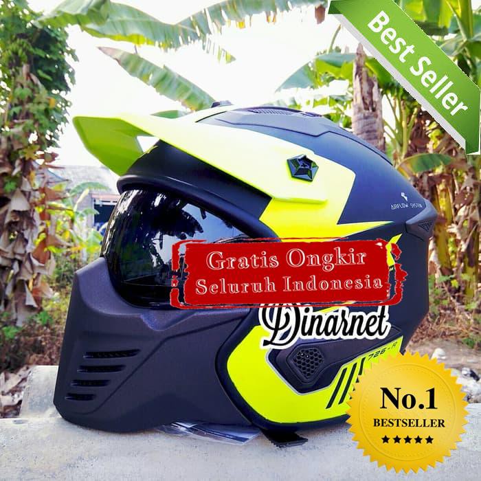 HELM CROSS JPX 726R BLACK HYBRID SEMI CROSS