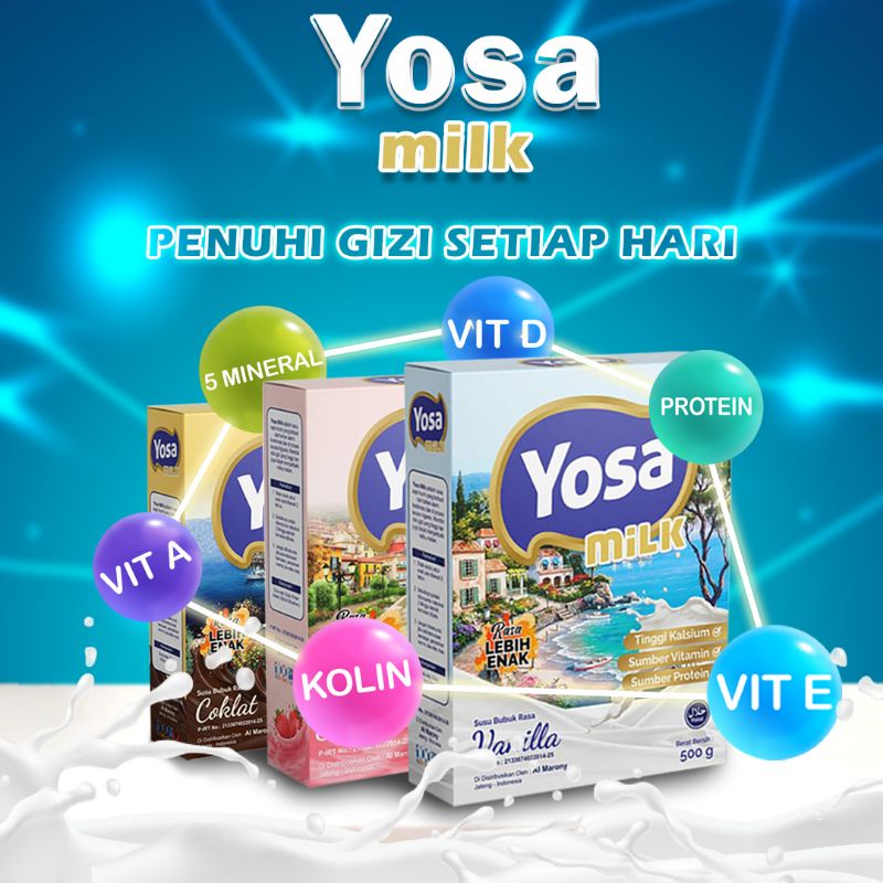 Yosamilk PREMIUM susu gemuk (AMPUH)