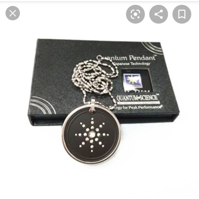Kalung Quantum Pendant Kalung Kesehatan Bio Energi Original