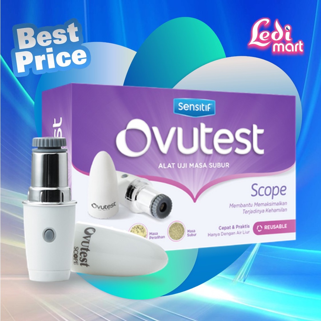 ORIGINAL Ovutest Tes Masa Subur SCOPE / Test Kesuburan / LEDI MART