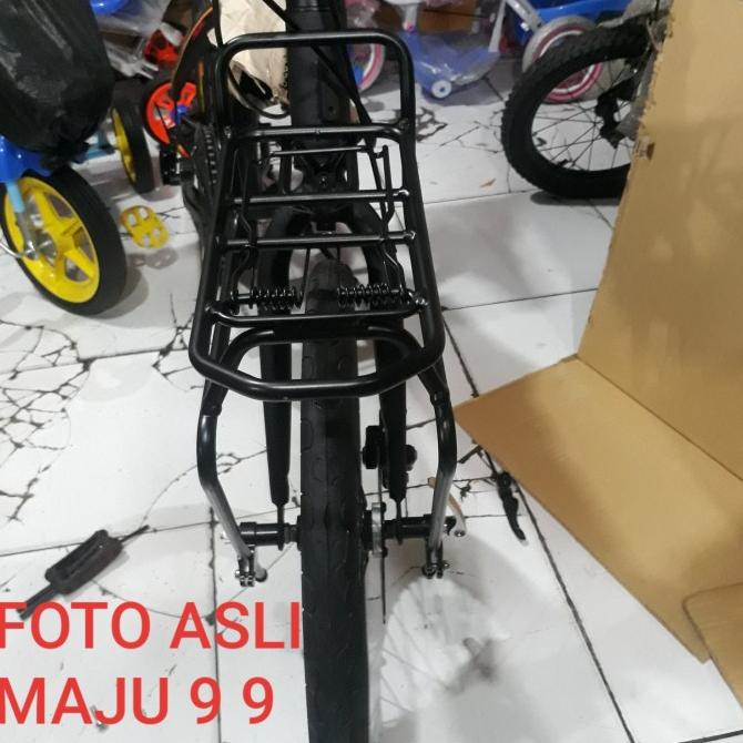 RAK TOURING RAK BAGASI DEPAN SEPEDA SAPIENCE ALLOY