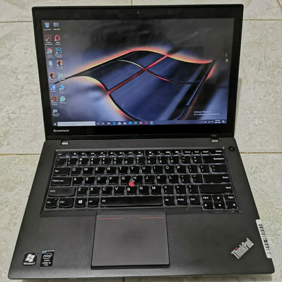 Laptop Lenovo Core i5 Tochscreen Lenovo Thinkpad T440 Ssd 240Gb Ram 4