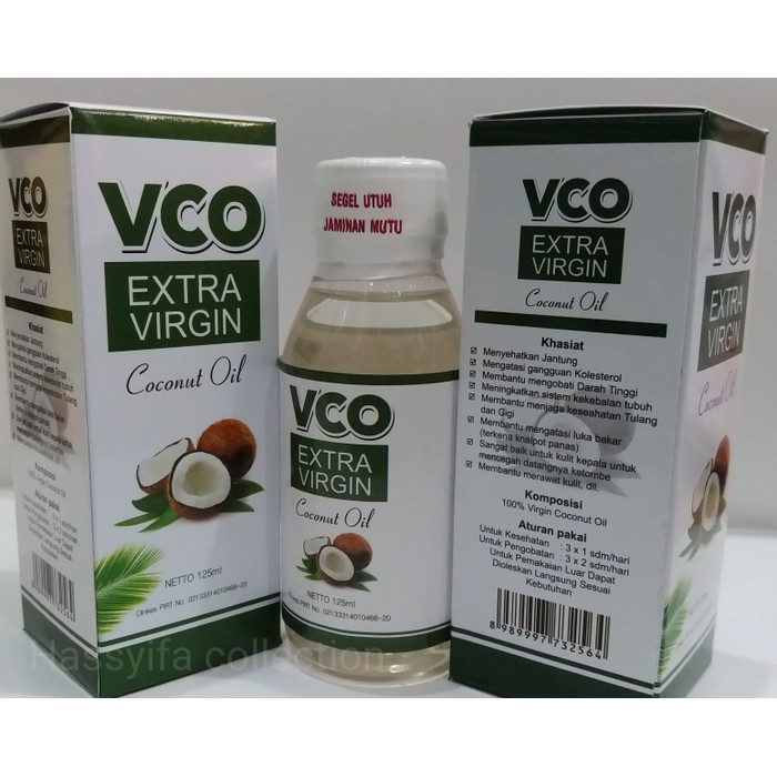 

VCO EXTRA VIRGIN Coconut Oil 125ml Ath Thoifah