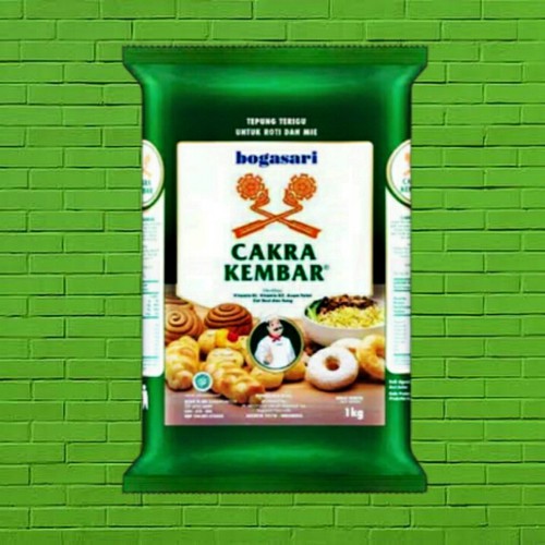 TEPUNG TERIGU CAKRA KEMBAR BOGASARI 1 KG ORIGINAL PROTEIN TINGGI FLOUR