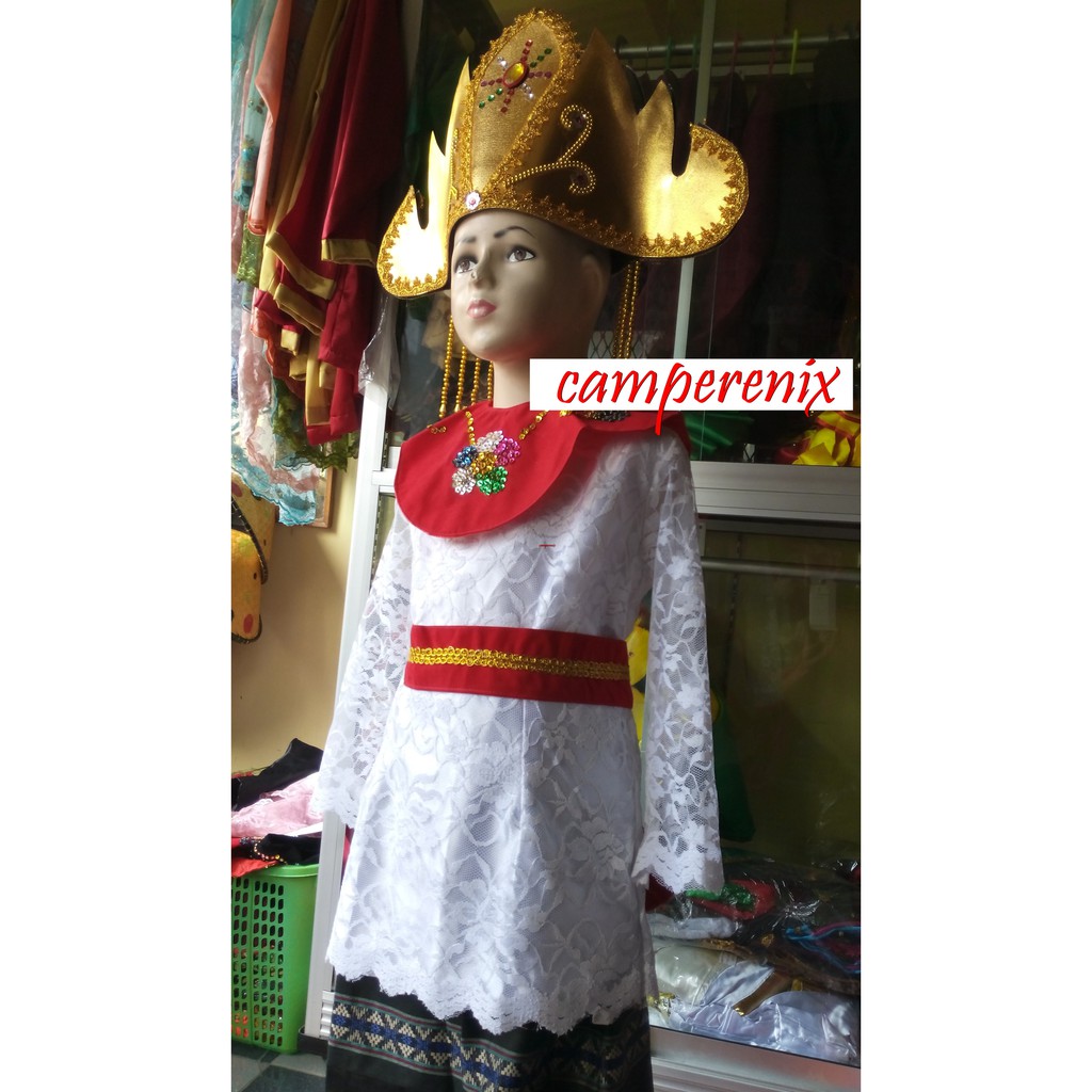 Lampung PAUD-TK |  Baju Adat Karnaval Kostum Tari Anak Tradisional Daerah