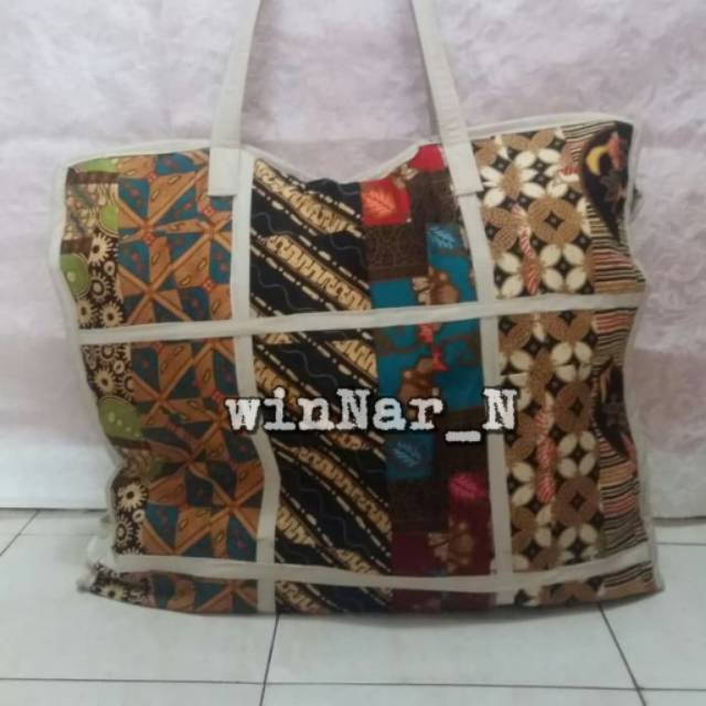 Tas laundry kain perca batik