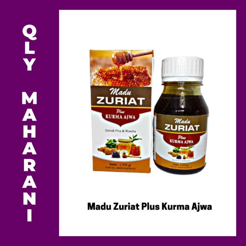 

Madu Zuriat Plus Kurma Ajwa Herbal Q-LY