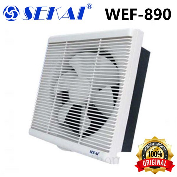 Sekai WEF 890 Exhaust Fan Dinding 8&quot; Kipas Hexos Sekai 8 Inch