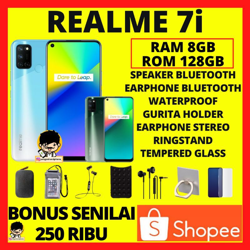 REALME 7i RAM 8/128 GARANSI RESMI 1 TAHUN REALMI 7i