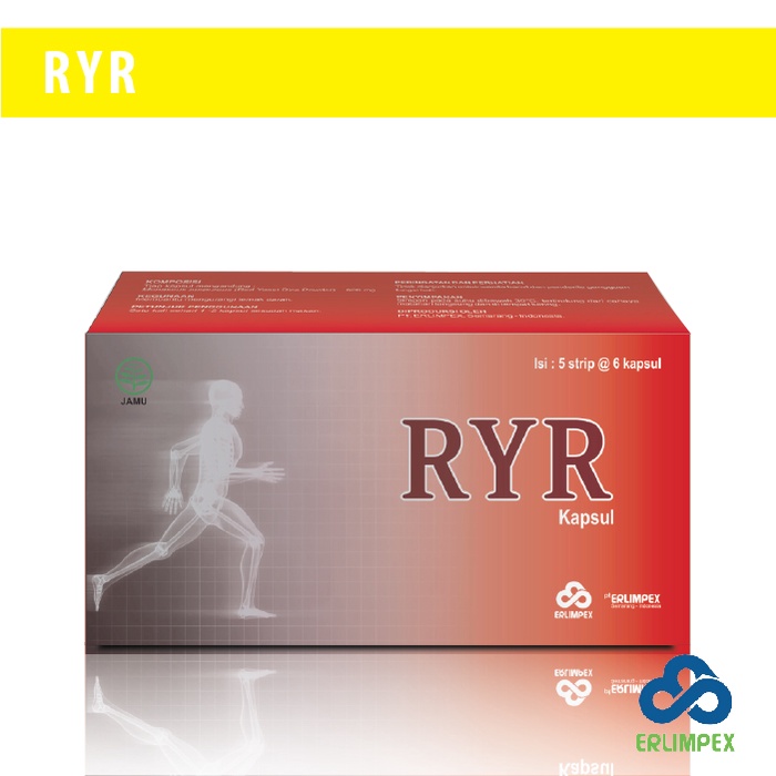 RYR Red Yeast Rice / Angkak Merah 30 Kapsul