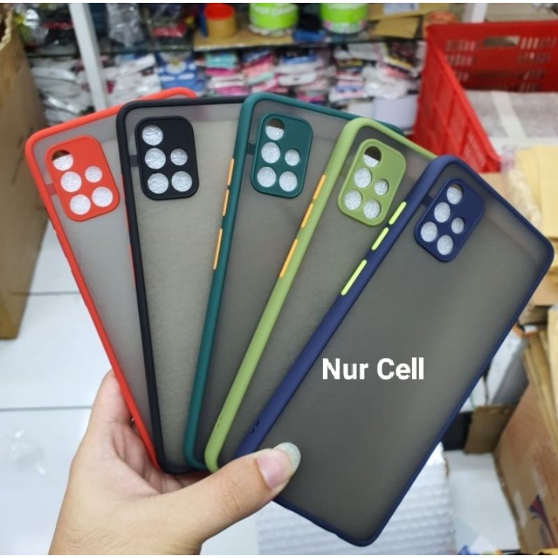 Case Silicon Dove Samsung A31 / A51 / A71 New Soft Case Silicon Dove Collored Matte