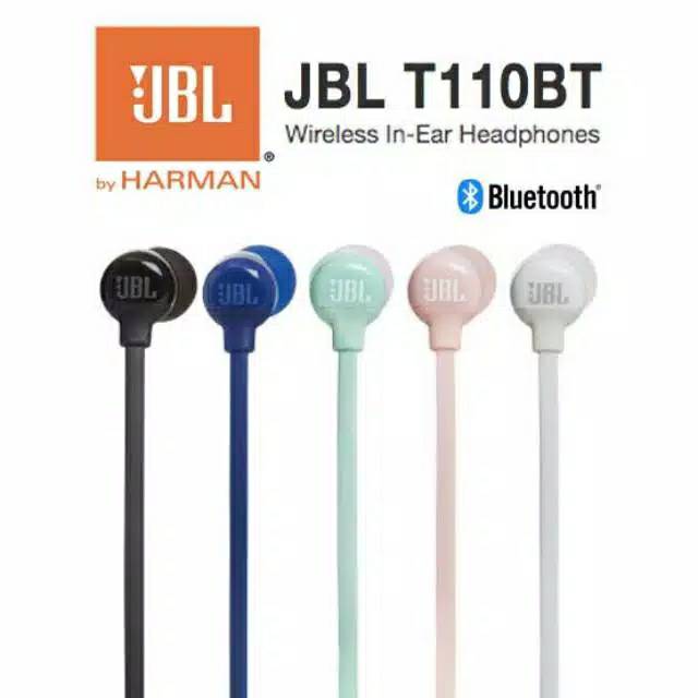 JBL T110BT IMS Garansi Resmi T110 BT Bluetooth Headset Earphone Hedset