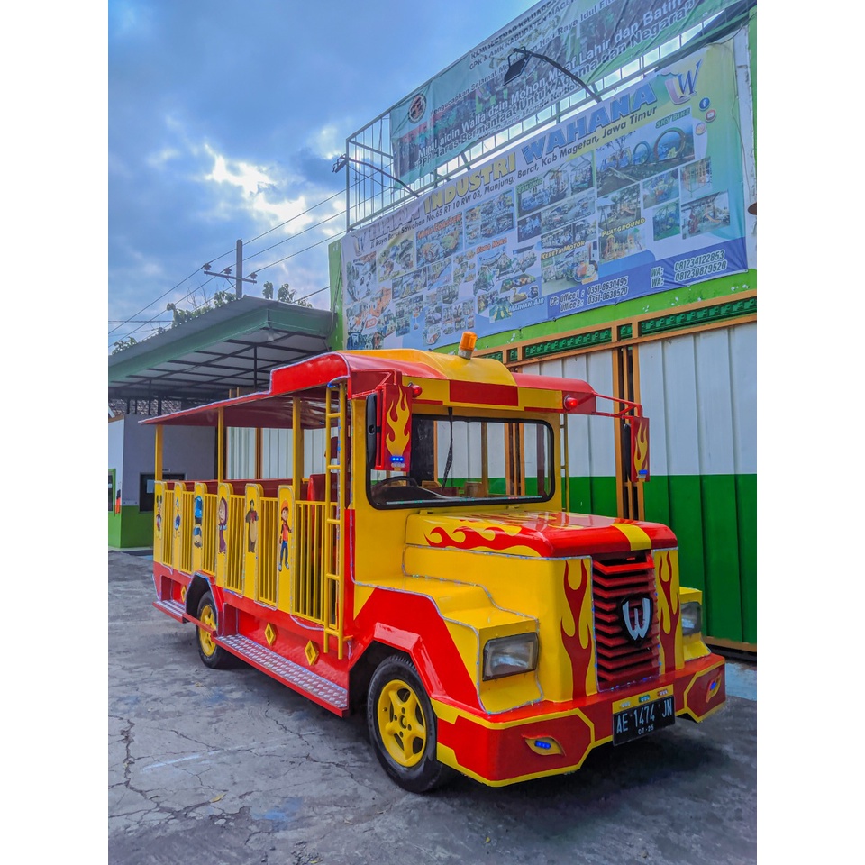 kereta mini wisata mesin kijang super ter irit