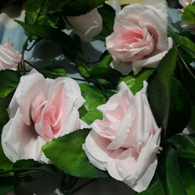 Daun Rambat Bunga Mawar Bunga Palsu Bunga Plastik