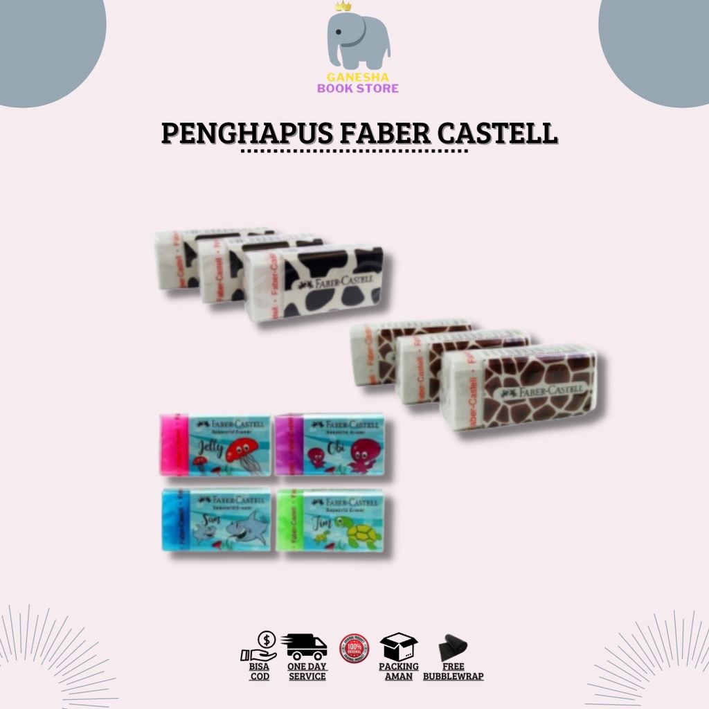 

Penghapus Faber Castell Motif