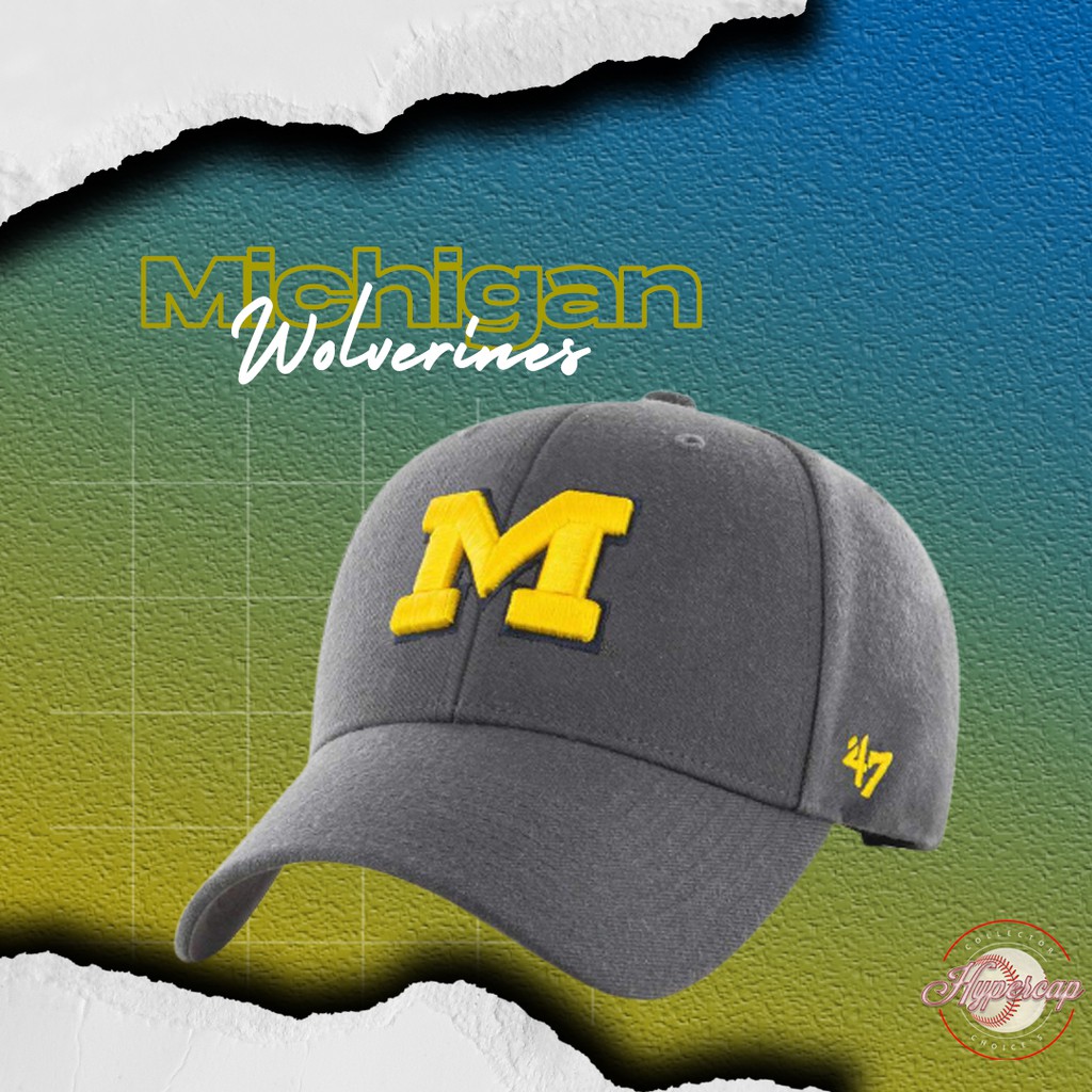 MICHIGAN WOLVERINES MVP CAP | Topi 47 Brand