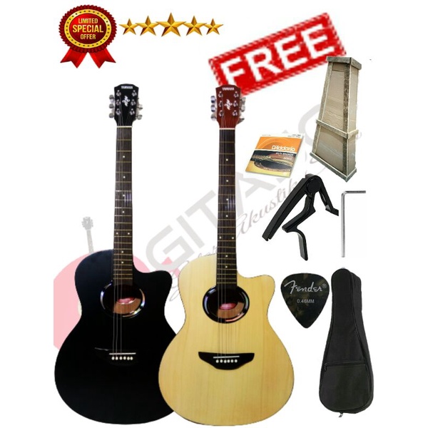 Gitar Yamahha APX Custom Tanam Besi / Gitar Yamaha Pemula