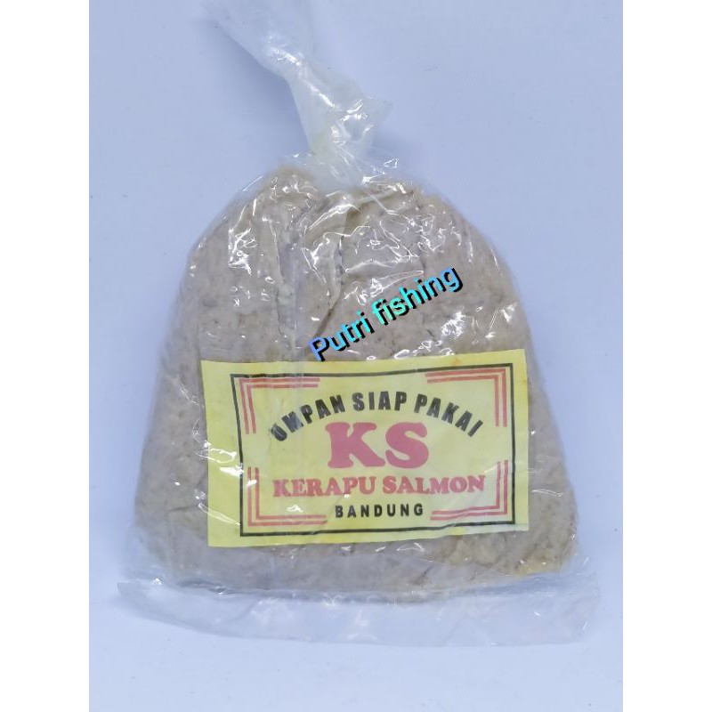 Umpan ikan mas kerapu salmon