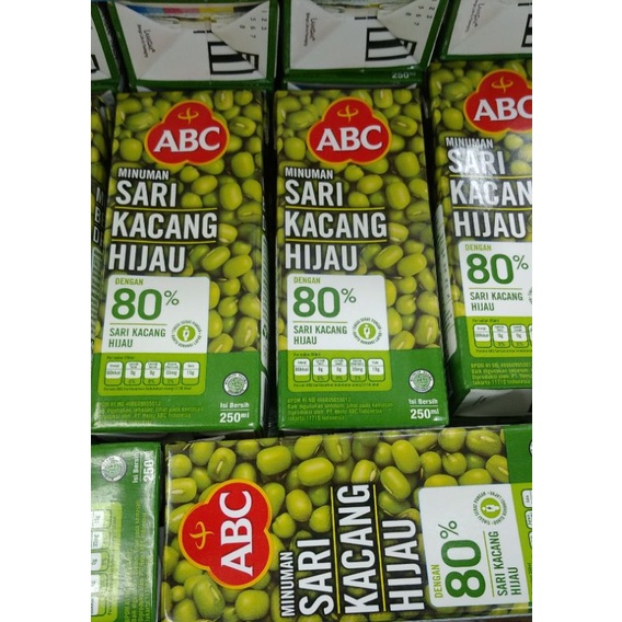 

Abc kacang hijau 250ml