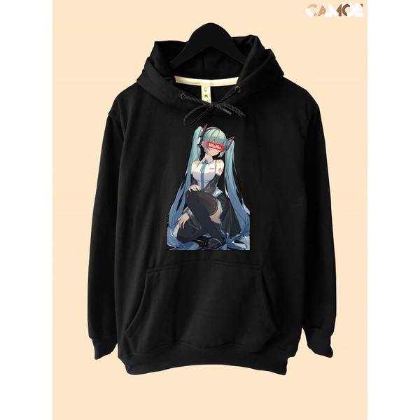 Jaket Hoodie Anime Waifu Hatsune Miku