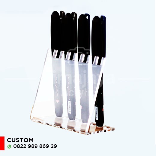 

display bolpain/tempat penimpanan bolpain acrylic