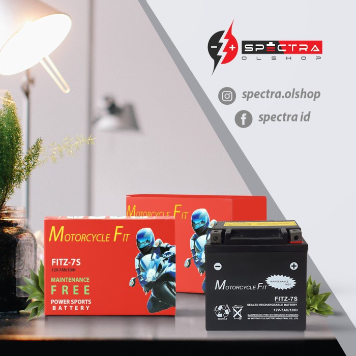 Aki Motor Suzuki Satria FU 150 Accu Murah MF GTZ7S GS Yuasa Motobatt Toyo Daytona Federal