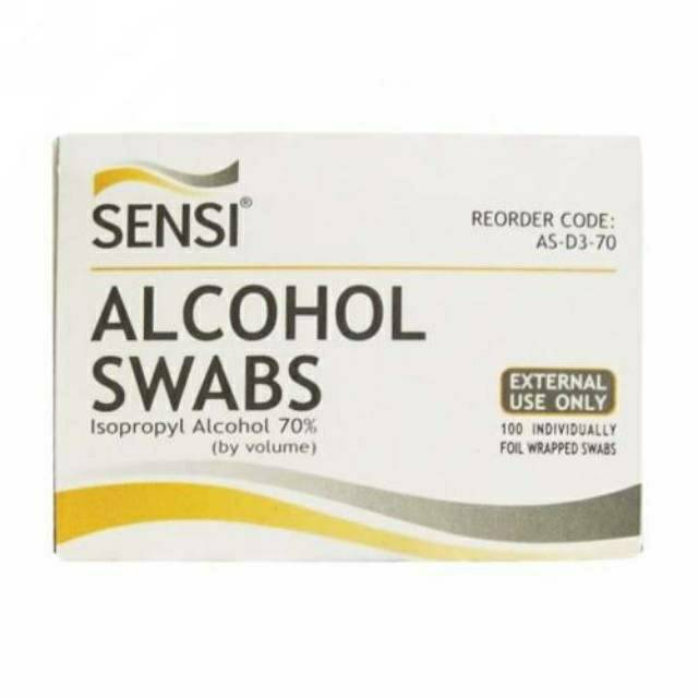 Alkohol Swab Sensi Alcohol Swabs Tisu Kertas Tissue Alkohol Murah