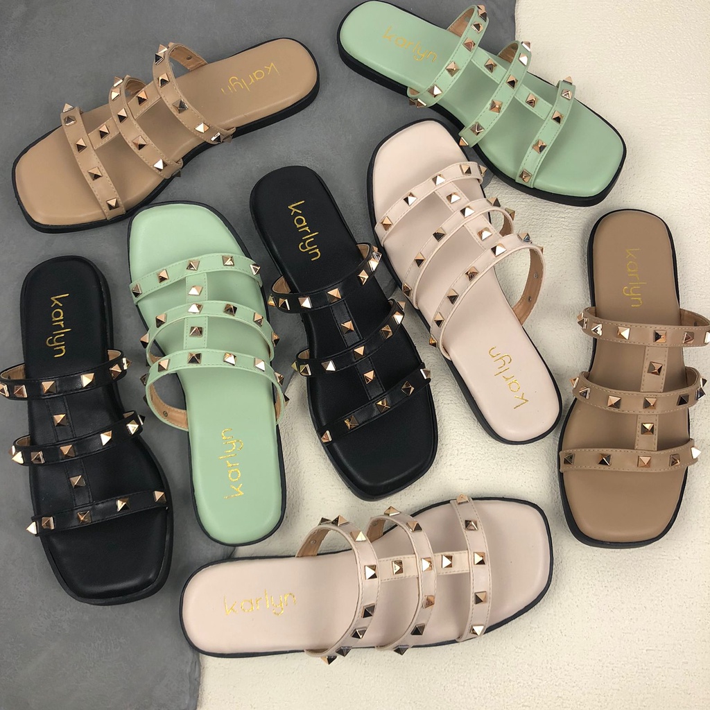 Karlyn  Bella Sandal Flat Wanita