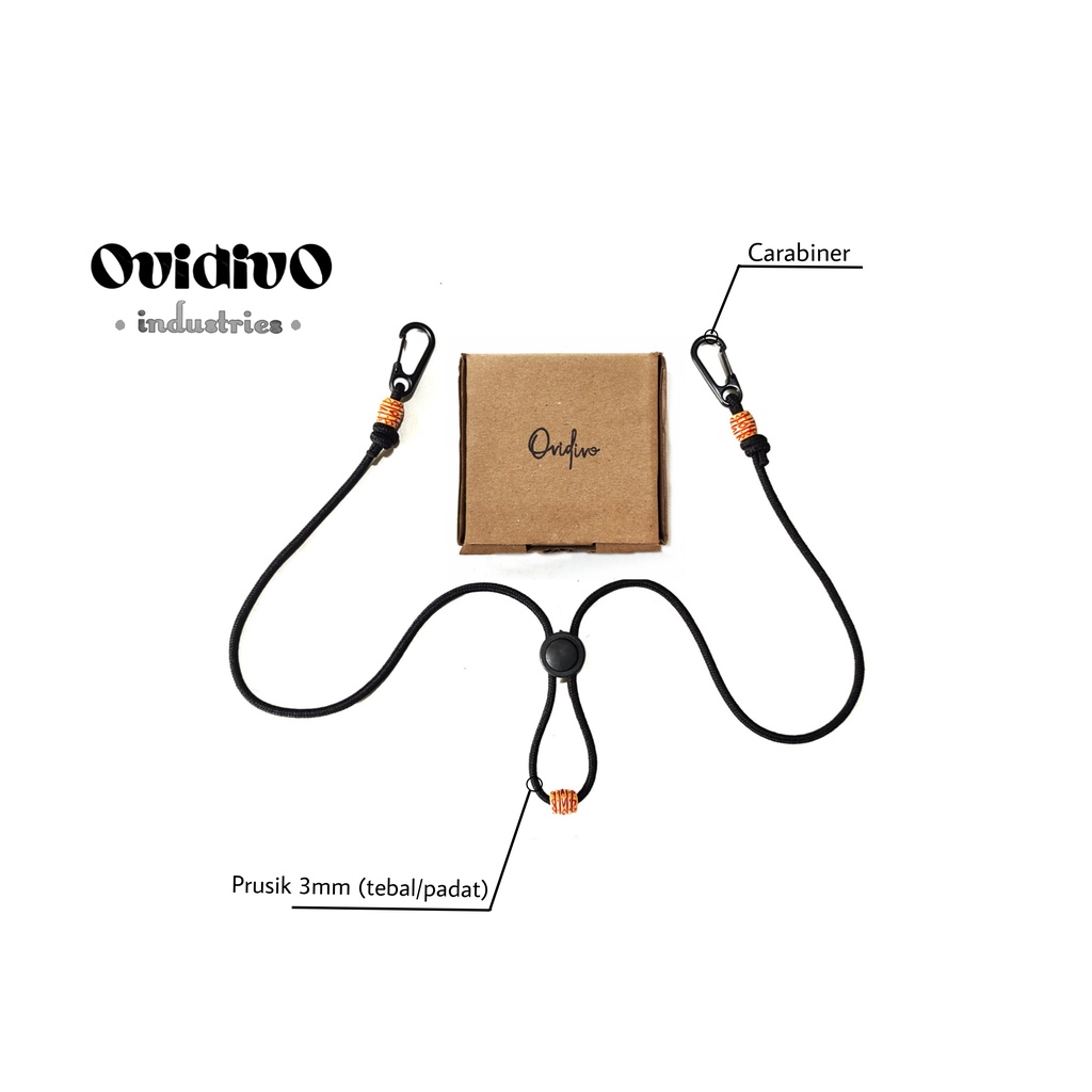Exclusive Series Mask strap paracord gantungan tali masker