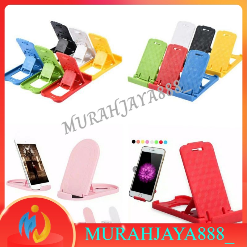 [MJ]holder hp lipat super mini holder hp plastik kecil holder hp saku portable holder hp murah