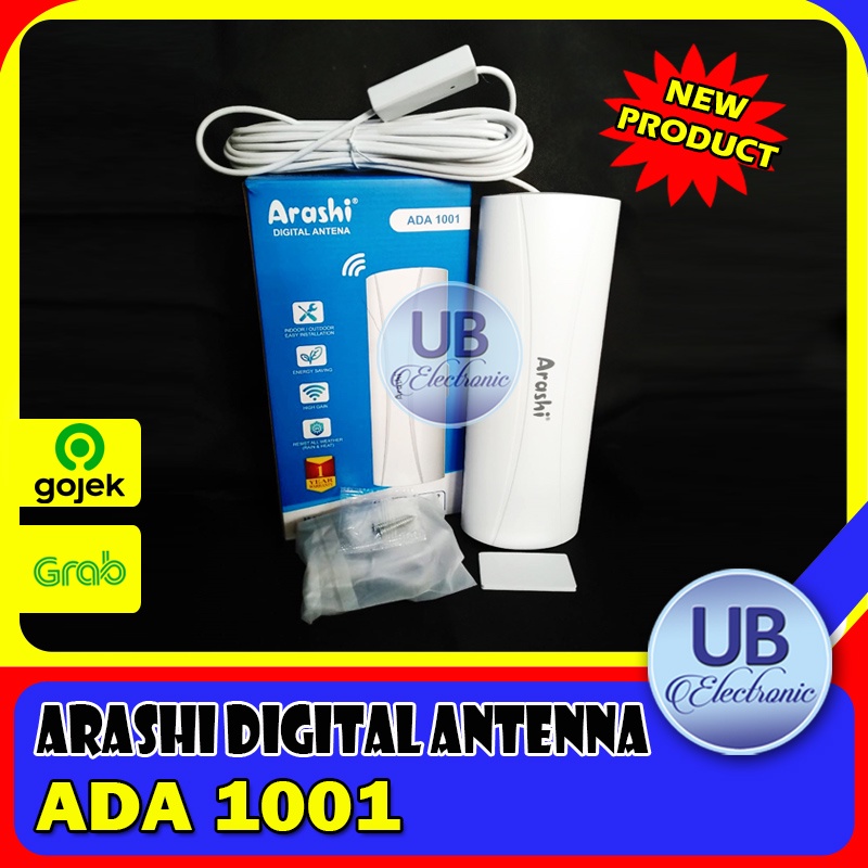 Antena tv digital indoor outdoor Arashi ADA1001