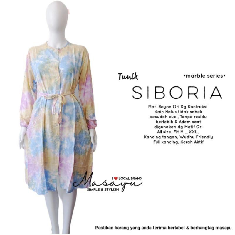 ATASAN BATIK / TUNIK BATIK SIBORIA / MASAYU BATIK
