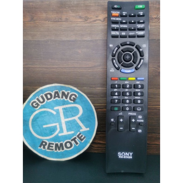 Remote remot TV sony LCD LED slim panjang