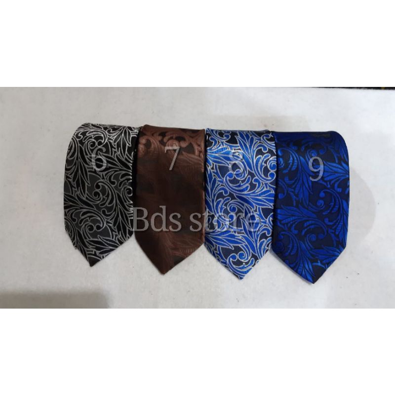 Dasi Pria Panjang Motif Batik Ukuran Medium 3inchi