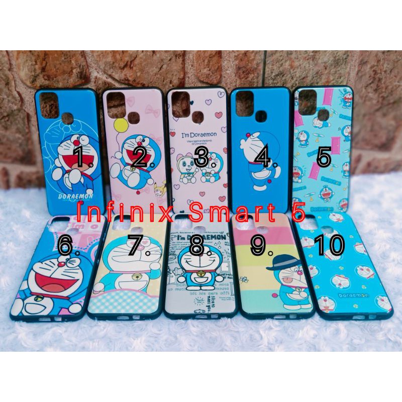 Soft Case INFINIX SMART 5 X657 motif DORAEMON Case gambar