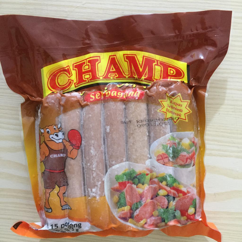 

CHAMP SOSIS SAPI SERBAGUNA 375G ISI 15 MURAH