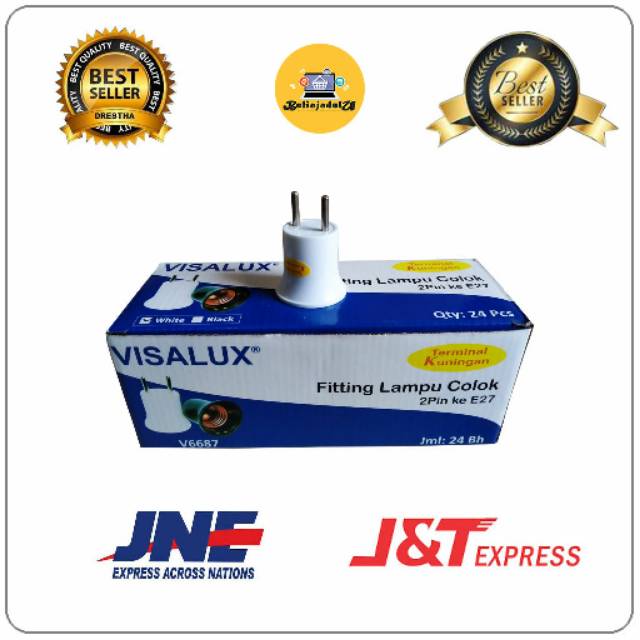 Beliajadulu88 fitting colok tanpa switch w-b V-6687 E27 visalux