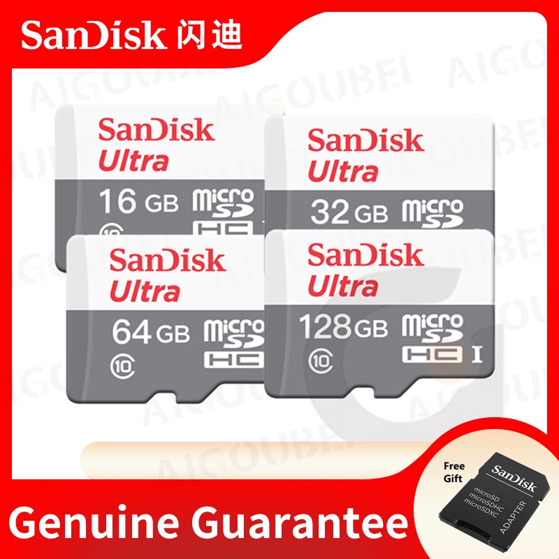 SanDisk Micro Card 100% Original SD Memory Card Class10 UHS-1 Flash Memory Card Memory MicroTF Card 