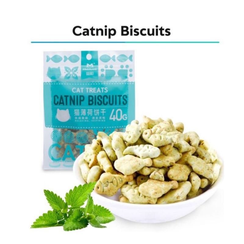 Catnip Biscuit Catnip Biskuit Kucing 40 gram