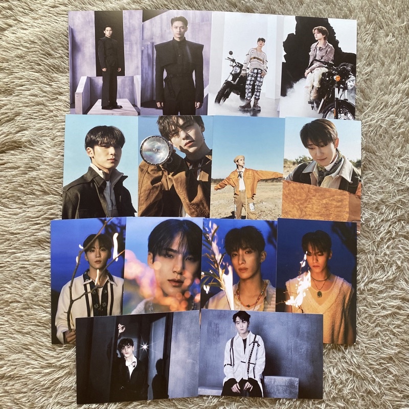 POSTCARD FACE THE SUN CONTROL SHADOW RAY PATH PIONEER MINGYU JUN HOSHI JOSHUA VERNON HAO SEUNGKWAN D