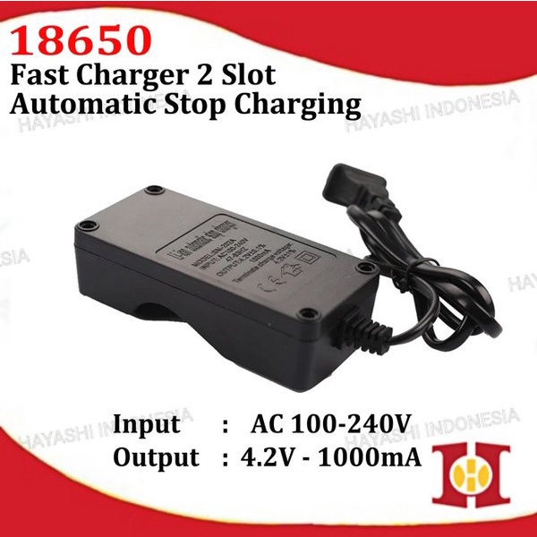 Charger Cas Baterai 18650 Casan Batre Mainan Senter LED Indikator