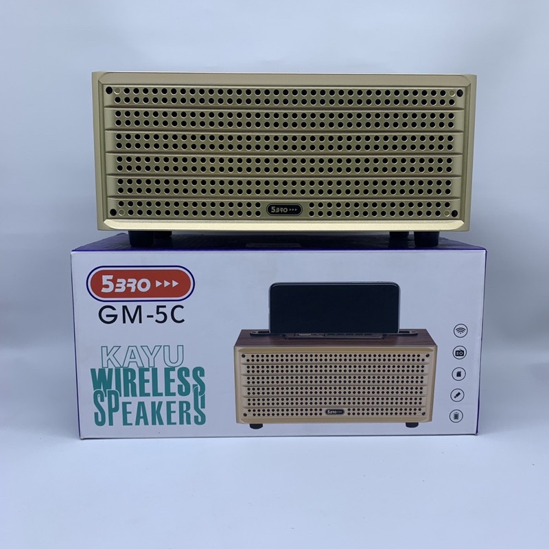 SPEAKER BT SPEAKER BLUETOOTH PORTABLE SPEAKER WIRELES SPEAKER MATERIAL KAYU