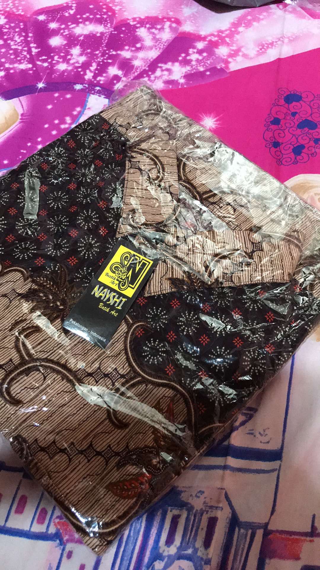 Kemeja Batik Pria Modern Sogan Seno Sakti Diskon Murah Grosir Nyala Batik Hrb026 Hits