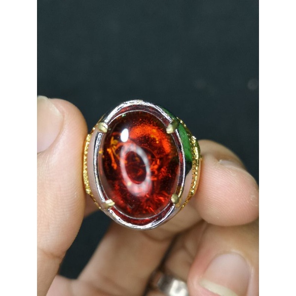 Batu cincin natural pecah seribu